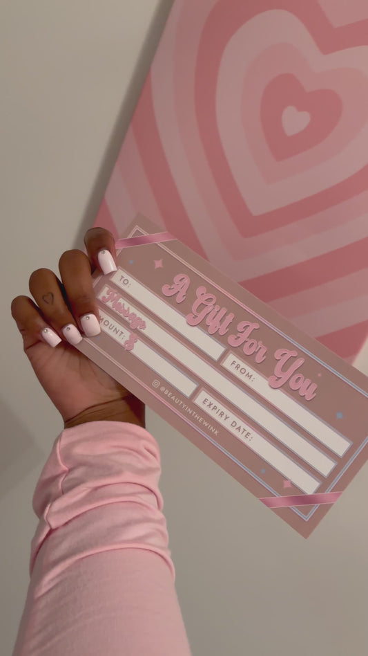 Lash Gift Card